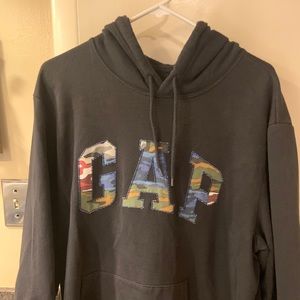 Gap camouflage logo hoodie